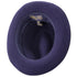 Journey - Walrus Hats Navy Wool Felt Fedora Crushable Hat - H7009